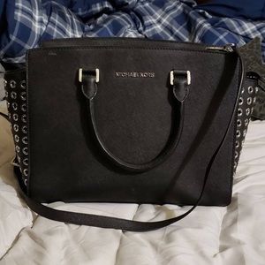 Michael kors Selma grommet satchel purse